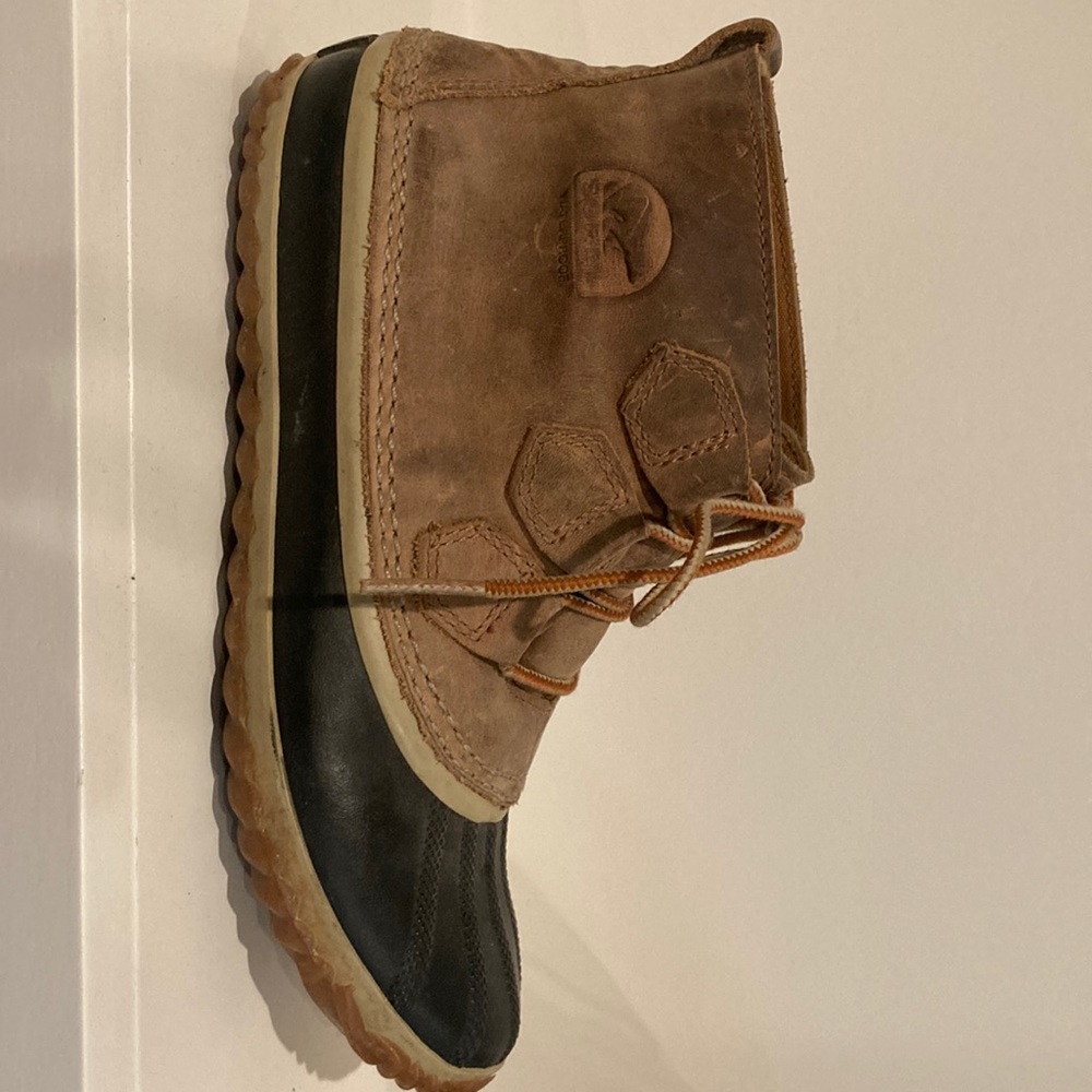 Sorel Out N About Leather Duck Boot